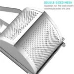 LMETJMA Potato Ricer Stainless Steel Potato Masher Heavy Duty Potato Ricer Masher For Baby Food Fruit Vegetable Juicer KC0154 - Image 16