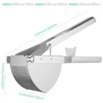 LMETJMA Potato Ricer Stainless Steel Potato Masher Heavy Duty Potato Ricer Masher For Baby Food Fruit Vegetable Juicer KC0154 - Image 13