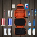 Men Large Waterproof Makeup Bag Male Female Travel Beauty Cosmetic Organizer Case Big Necessaries Make Up Women Toiletry Pouch - Image 2
