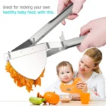 LMETJMA Potato Ricer Stainless Steel Potato Masher Heavy Duty Potato Ricer Masher For Baby Food Fruit Vegetable Juicer KC0154 - Image 12