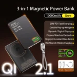 QI 2.1 Magnetic Powerbank Wireless Fast Charing Spare Portable External Battery for iPhone 12-17 Pro Watch Airpods 5000/10000mAh - Image 7
