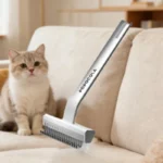 POPO Pet Hair Remover Comb Dog Hair Grooming Care Comb for Long Hair Pet  Hairs Cleaning Comb Float Hair Removal Slicker Brush - Image 2