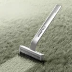 POPO Pet Hair Remover Comb Dog Hair Grooming Care Comb for Long Hair Pet  Hairs Cleaning Comb Float Hair Removal Slicker Brush