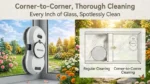 DIVEDEER Home intelligent cleaning robot with automatic water spraying function, anti drop magnetic glass cleaning machine - Image 15
