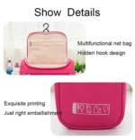 Waterproof Embroidered Name Makeup Bag Personalized Large Capacity Trendy Beauty Organizer Perfect Gift for Her Daily Travel Use - Image 20