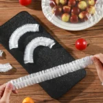 Elastic Food Covers, Disposable Plastic Bowl Lids for Fruit Vegetable Storage Freshness Seal Wraps Shoe Cover Shower Headgear - Image 11