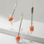 Bottle Cleaning Brush Long Handle Bottle Brush 3 In 1 Multifunctional Sponge Bottle Brush With Bottle Gap Cleaner Brush - Image 14