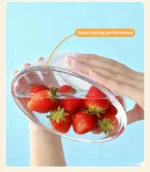 Break Point Cling Film Clear PE Disposable Microwavable Large Roll Food Wrap Keep Food Fresh For Kitchen Refrigerator 30cmx100m - Image 18
