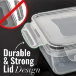 8-PC BPA-Free Airtight Food Containers with Locking Lids - Microwave/Freezer Safe PP Plastic Storage for Dry Goods/Fruit/Veggies - Image 10