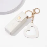Makeup Pouch Keychain Lipstick Holder Lipstick Keychain Bag Leather Lipstick Bag For Travel Women Daily Use - Image 13