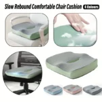 ​​【Ergonomic Office Seat Cushion】3-Zone Memory Foam Lumbar Support Pillow Breathable Posture Corrector for Car Office Wheelchair - Image 3