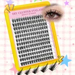 192 Rows Cluster Lashes Faux Mink Eyelashes Cluster Natural Eyelash Extension 3D Russia Strip Individual Eyelashes Cluster - Image 2