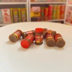 3Pcs 1:6 Dollhouse Miniature Food Play Supermarket Simulation Mini Peanut Butter Chocolate Sauce Doll Accessories Toys - Image 4