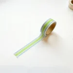 Korean Style Paper Tape Handbook Decoration Material Basic Checkered DIY Sticker - Image 6