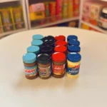 3Pcs 1:6 Dollhouse Miniature Food Play Supermarket Simulation Mini Peanut Butter Chocolate Sauce Doll Accessories Toys - Image 3