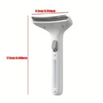 1pc Pet Hair Remover - Wide Arc-Bottom Brush, Easily Removes Loose Fur for Dogs & Cats - Image 3