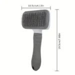 Pet Hair Remover Brush - Effective Shedding Control Gentle Deshedding Comb for Dogs Cats Long Hair Grooming Daily Use & Bathing - Image 12