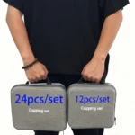24Pcs Cupping Relax Set Multiple Sizes of Vacuum Cups with Hand Pump and Detailed Cupping Manual Massage Cupping Set for Massage - Image 6