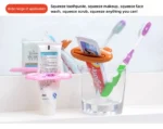 1pcs for Home Multifunctional Toothpaste Squeezer Animal Toothpaste Dispenser Household Daily Necessities Bathroom apply - Image 12