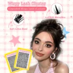 192 Rows Cluster Lashes Faux Mink Eyelashes Cluster Natural Eyelash Extension 3D Russia Strip Individual Eyelashes Cluster - Image 4