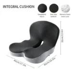 Memory Foam Cushion Interior Accessories Pillow Car Seat Waist Pillow Lumbar Support Office Pillow Chair Cushion - Image 9