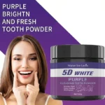 Purple Teeth Cleaning Powder - No Sulfuric Acid, Deep Cleansing and Polishing, Whitens Teeth Within 5 Days, Portable Daily Use - Image 5