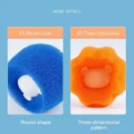 Pet Hair Remover for Washing Machine Reusable Cats Dogs Fur Sticker Hair Brush Lint Dust Collector Dryer Cleaning Laundry Tools - Image 2