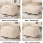 Self Compression Organizer Duvet Storage Bag Large Capacity Self Compression Moving Organizer Bags Heavy Duty Moving Bags - Image 16