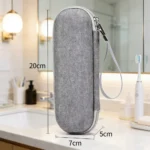 Travel Electric Toothbrush Storage Case Waterproof Dustproof EVA Shockproof Protective Bag for Daily Use - Image 2