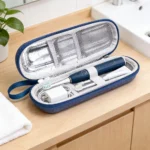 Travel Electric Toothbrush Storage Case Waterproof Dustproof EVA Shockproof Protective Bag for Daily Use - Image 3