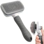 Pet Hair Remover Brush - Effective Shedding Control Gentle Deshedding Comb for Dogs Cats Long Hair Grooming Daily Use & Bathing - Image 7