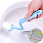 Curved Toilet Long Handle Household Toilet Brush Extended Cleaning Brush Dead Angle Curved Inner Brush Deep Cleaning Tools