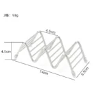 Stainless steel soap rack drainage soap Tray Multifunctional Bathroom Storage Rack bathroom draining box simple soap storage box - Image 6