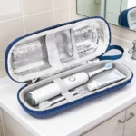 Travel Electric Toothbrush Storage Case Waterproof Dustproof EVA Shockproof Protective Bag for Daily Use - Image 4