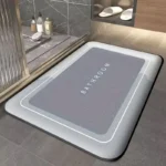 Thickened bathroom absorbent mat simple door dirt-resistant mat home kitchen mat quick-drying foot mat non-slip entry mat - Image 8