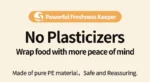 Break Point Cling Film Clear PE Disposable Microwavable Large Roll Food Wrap Keep Food Fresh For Kitchen Refrigerator 30cmx100m - Image 12