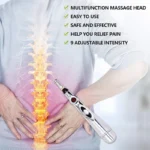 Electric Laser Pen Acupuncture Point Massage Therapy Pain Relief Electronic Meridian Energy Pen Body Head Back Neck Leg Massager - Image 2