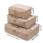 Customize Logo Set Multi-Size Oxford Cloth Waterproof Storage Bag Capacity Carry Bag Outdoor Camping Supplies Travel Accessorie - Image 11