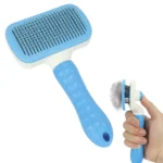 Pet Hair Remover Brush - Effective Shedding Control Gentle Deshedding Comb for Dogs Cats Long Hair Grooming Daily Use & Bathing - Image 9