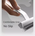 POPO Pet Hair Remover Comb Dog Hair Grooming Care Comb for Long Hair Pet  Hairs Cleaning Comb Float Hair Removal Slicker Brush - Image 19