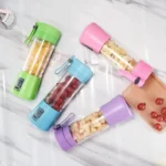 380ml Portable Blender USB Rechargeable 6 Blades Mini Juicer Cup, Personal Fruit Mixer for Milkshake Smoothie Travel - Image 6