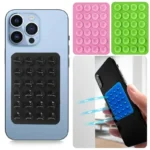 Silicone Suction Phone Holder Mat Multifunctional Suction Cup Wall Stand Square Anti-Slip Single-Sided Case Mount Back Sticker - Image 18