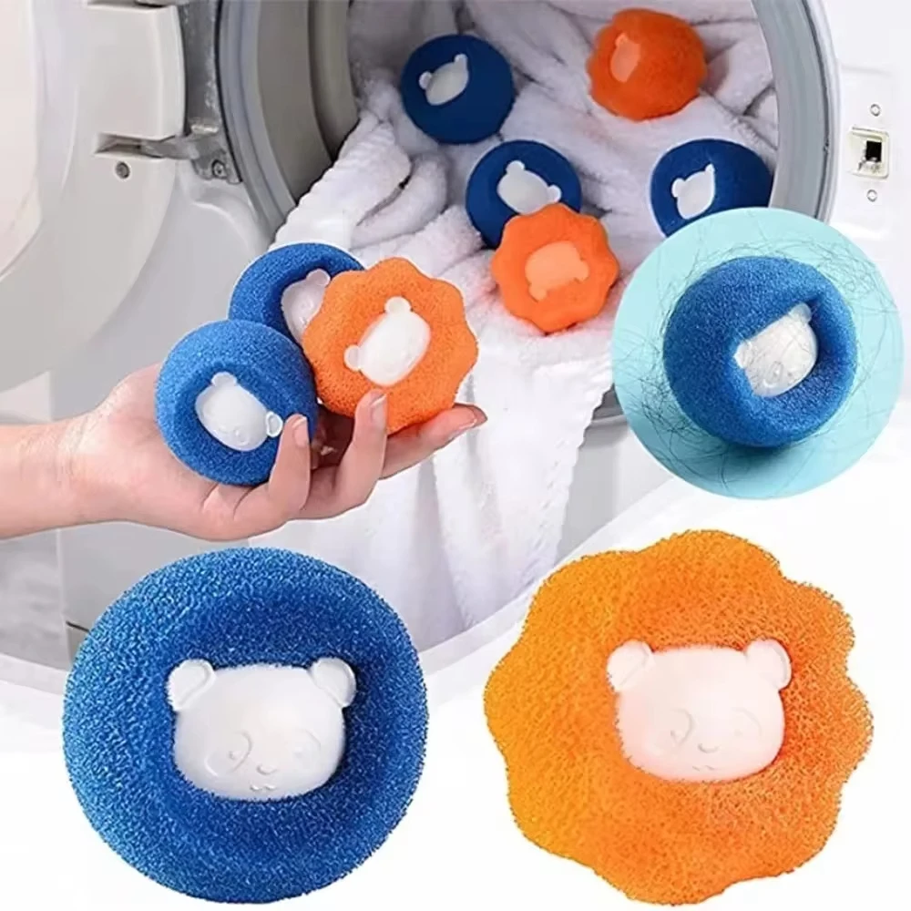 Sbec2866c400a423b846c82e3b2c24961s.webp Pet Hair Remover for Washing Machine Reusable Cats Dogs Fur Sticker Hair Brush Lint Dust Collector Dryer Cleaning Laundry Tools - Image 1