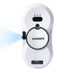 DIVEDEER Home intelligent cleaning robot with automatic water spraying function, anti drop magnetic glass cleaning machine - Image 8