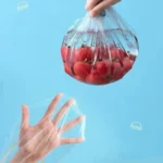 Transparent Elastic Cling Film Cover Fruits Foods Hair Covers Barthroom Kitchen PE Lids Storages Freshness Seal Wraps Disposable - Image 4