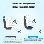 ​​【Ergonomic Office Seat Cushion】3-Zone Memory Foam Lumbar Support Pillow Breathable Posture Corrector for Car Office Wheelchair - Image 20