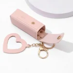 Makeup Pouch Keychain Lipstick Holder Lipstick Keychain Bag Leather Lipstick Bag For Travel Women Daily Use - Image 16