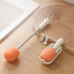 Bottle Cleaning Brush Long Handle Bottle Brush 3 In 1 Multifunctional Sponge Bottle Brush With Bottle Gap Cleaner Brush - Image 13