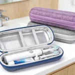 Travel Electric Toothbrush Storage Case Waterproof Dustproof EVA Shockproof Protective Bag for Daily Use - Image 5
