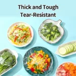 Break Point Cling Film Clear PE Disposable Microwavable Large Roll Food Wrap Keep Food Fresh For Kitchen Refrigerator 30cmx100m - Image 6